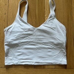 lululemon athletica White Crop Top